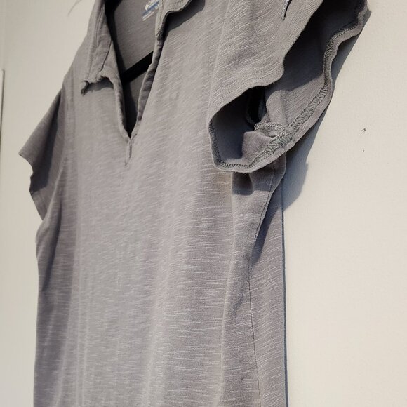 Columbia Women's Grey Short Sleeve Polo Shirt Size XL - Picture 3 of 9